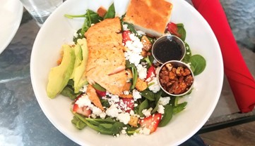 One of the dishes served at Joy Café in Atlanta